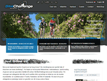 Tablet Screenshot of bikechallenge.nl